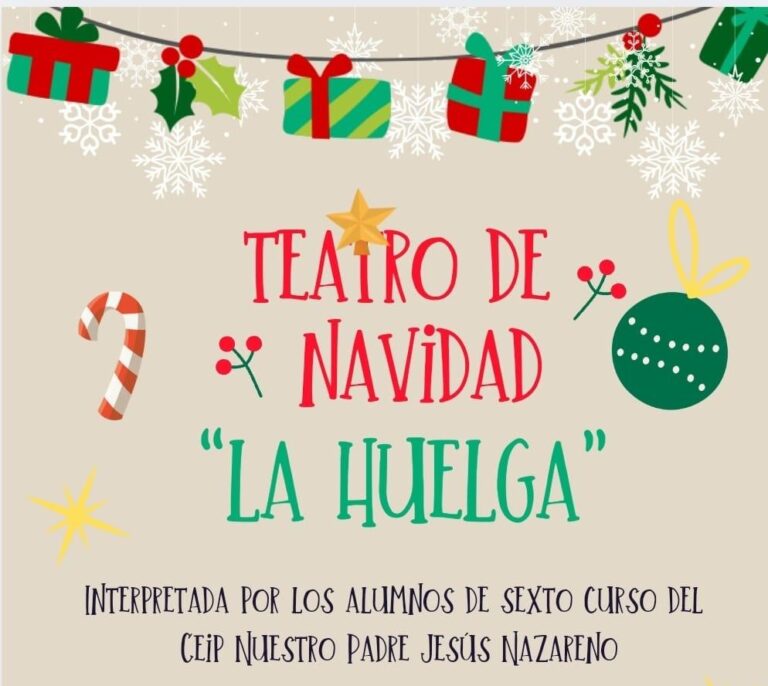 Teatro de navidad «La huelga».