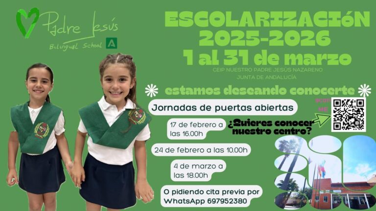 Proceso de escolarización 2025/2026